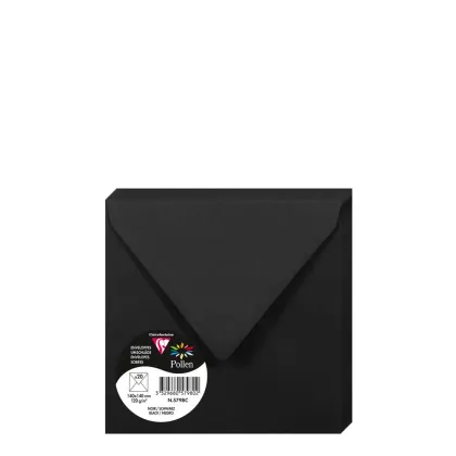 Pollen Envelopes 140x140mm (120gr) BLACK
