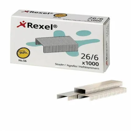REXEL STAPLES N.56 (1000)  26/6