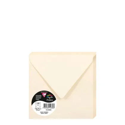 Pollen Envelopes 140x140mm (120gr) CREAM