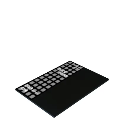 Black Paper 270gr (A4) 25sh.