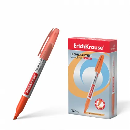 ERICHKRAUSE HIGHLIGHTER  VISIOLINE V-15 ORANGE 30968