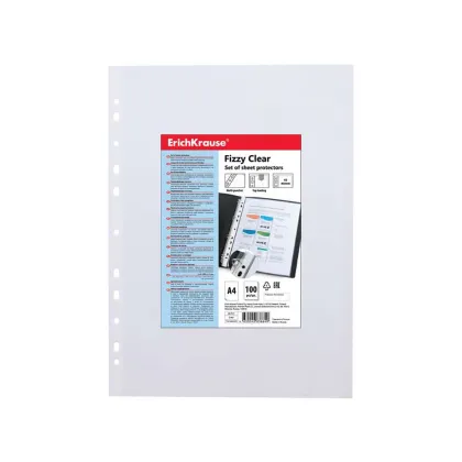 ERICHKRAUSE COPY SAFE STANDARD A4 (100PCS) CLEAR 46701