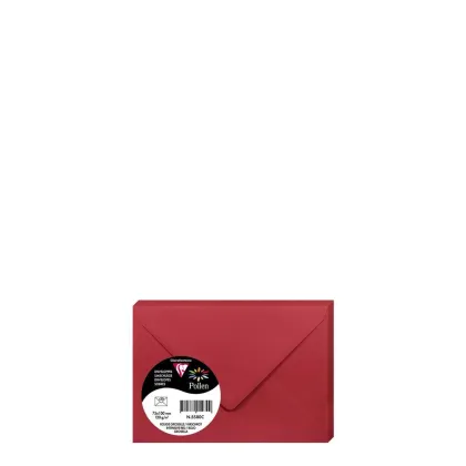 Pollen Envelopes 75x100mm (120gr) RED INTENSIVE