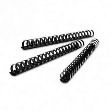 OPUS PLASTIC SPYRALS FOR BINDING 11MM (MAX 85 SHEETS)  100 PCS