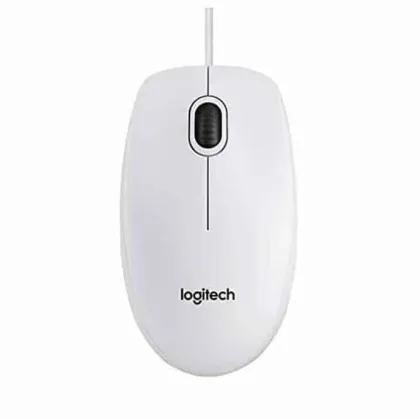 LOGITECH MOUSE WHITE  B100 ( 910-003360 )
