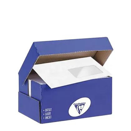 Envelopes 110x220mm (White Stick) 90gr. with right Window