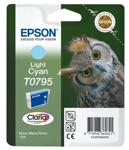 EPSON T0795 ORIGINAL LIGHT CYAN INK