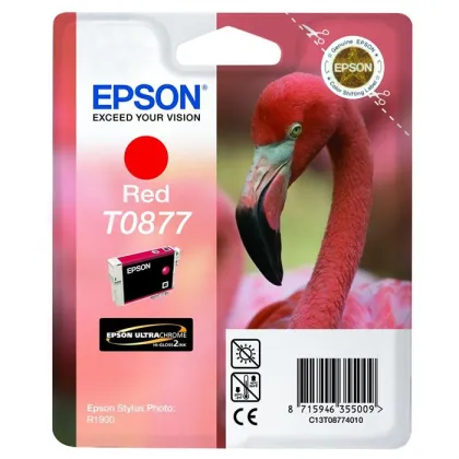EPSON T0877 ORIGINAL RED INK