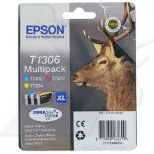 EPSON T1306 XL H/Y ORIGINAL MULTIPACK 3 COLOURS