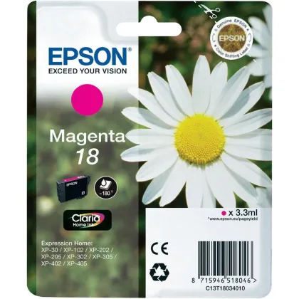 EPSON T1803 / T18 LY ORIGINAL MAGENTA INK