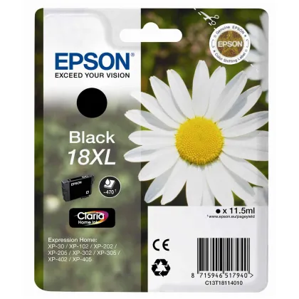 EPSON T18XL / T1811 ORIGINAL BLACK INK