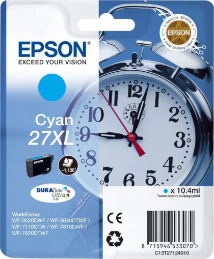 EPSON T27XL ORIGINAL CYAN INK