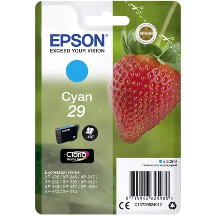EPSON T29 ORIGINAL CYAN INK