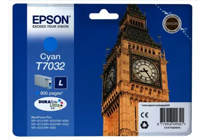 EPSON T703240 ORIGINAL CYAN INK LARGE
