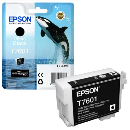 EPSON T7601 ORIGINAL PHOTO BLACK INK