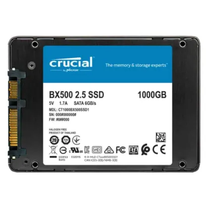 CRUCIAL SSD 1TB BX500  540/500 CT1000BX500SSD1