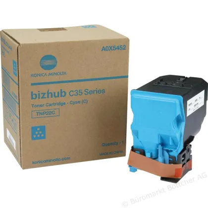 KONICA TNP-22 ORIGINAL TONER CYAN