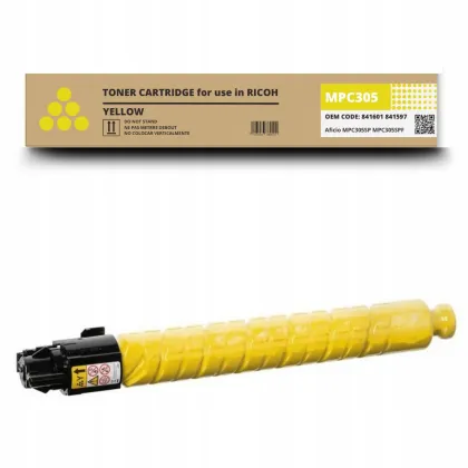 RICOH MPC305E ORIGINAL TONER YELLOW