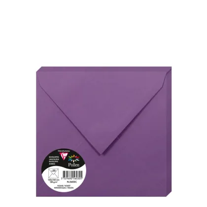 Pollen Envelopes 165x165mm (120gr) LILAC INTENSIVE
