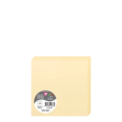 Pollen Cards 135x135mm (210gr) CHAMOIS