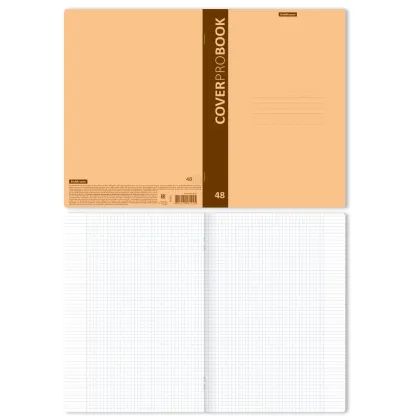ERICHKRAUSE SQUARED A4 NOTEBOOK NEON ORANGE 48 SHEETS 48222