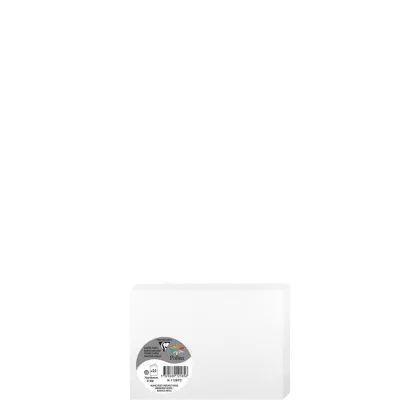 Pollen Cards 70x95mm (210gr) WHITE metallic