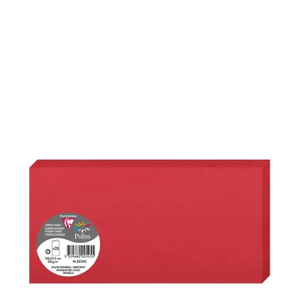 Pollen Cards 106x213mm (210gr) RED INTENSIVE