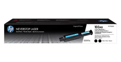 HP 103A ORIGINAL TONER BLACK W1103A DUAL PACK