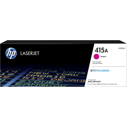 HP 415A ORIGINAL TONER MAGENTA W2033A 2100 page yield
