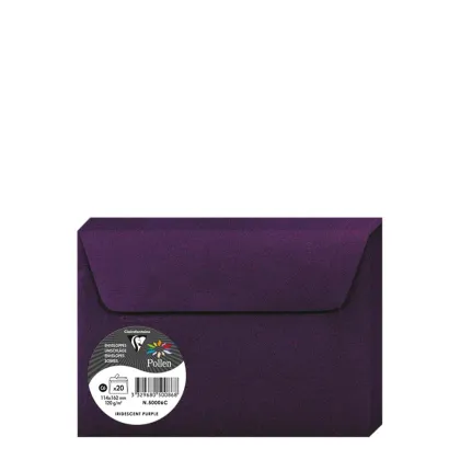 Pollen Envelopes 114x162mm (120gr) PURPLE metallic