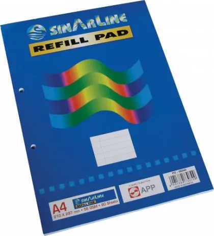 SINARLINE REFIL PAD A4 80SHE. PD6040