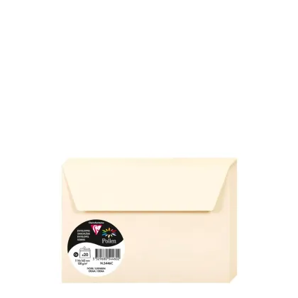 Pollen Envelopes 114x162mm (120gr) CREAM