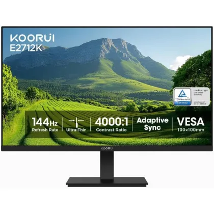 KOORUI MONITOR 27"  FHD VA 144Hz  VGA/HDMI 3YW E2712K