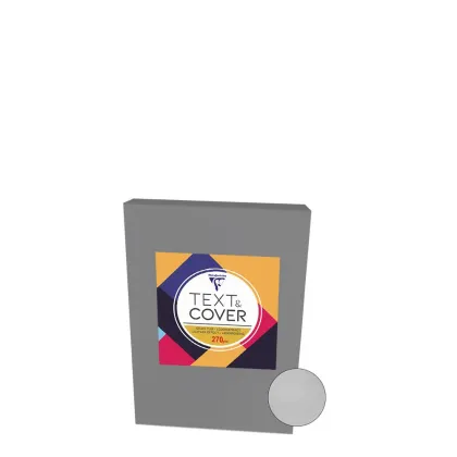 Leather A4/270gr -SLATE GREY