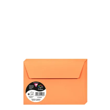 Pollen Envelopes 114x162mm (120gr) ORANGE