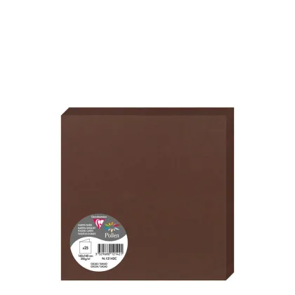 Pollen Cards 160x160mm (210gr) CACAO