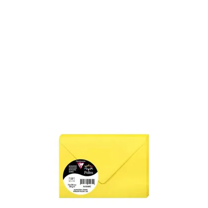 Pollen Envelopes 75x100mm (120gr) YELLOW INTENSIVE