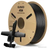 ASA ELEGOO FILAMENT 1KG 1.75MM DEEP BLACK