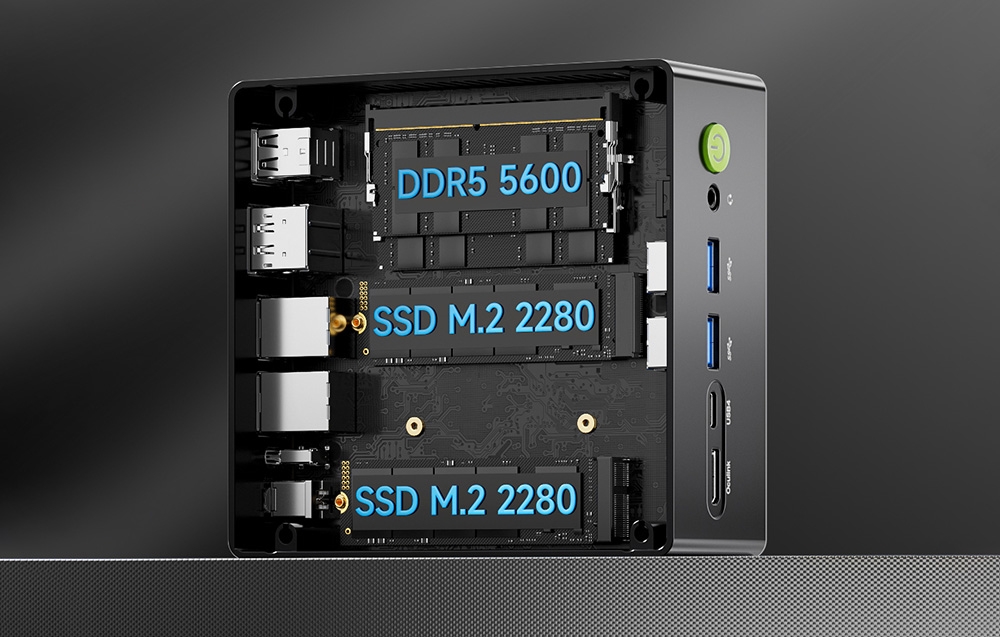 Fast RAM and flexible data space