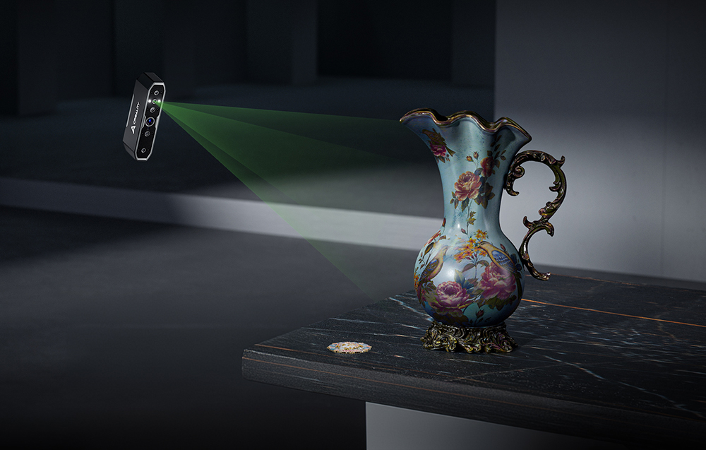 Spray-free scanning