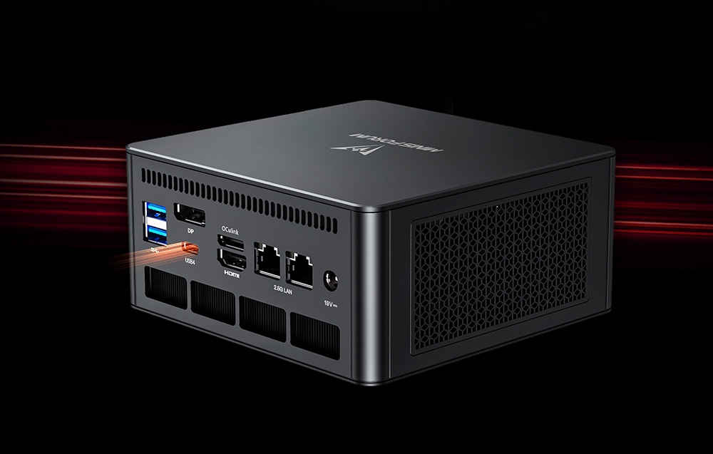 Wide range of ports and wireless connectivity
