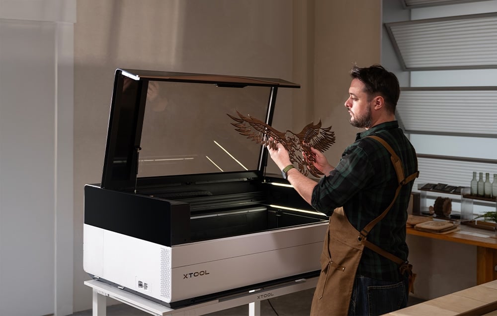 xTool P3 80W laser engraving machine - all-in-one kit