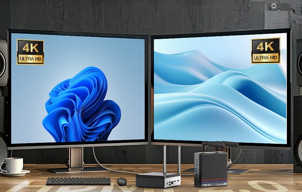 Support for Two 4K Monitors