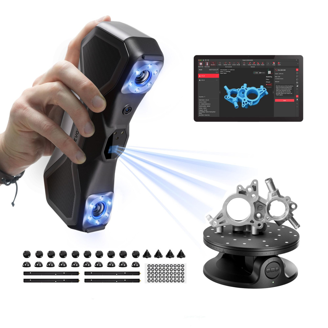 Industrial Metrology with Doubled Laser Power