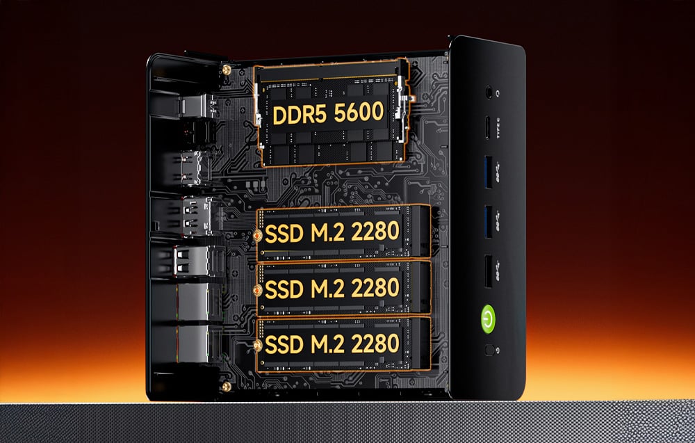 Easy memory and disk expansion