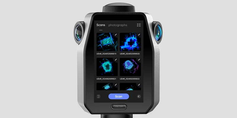 High-Precision, Wide-Coverage 3D Scanning
