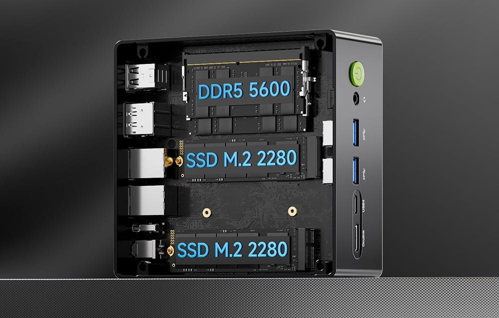 Fast RAM and flexible data space