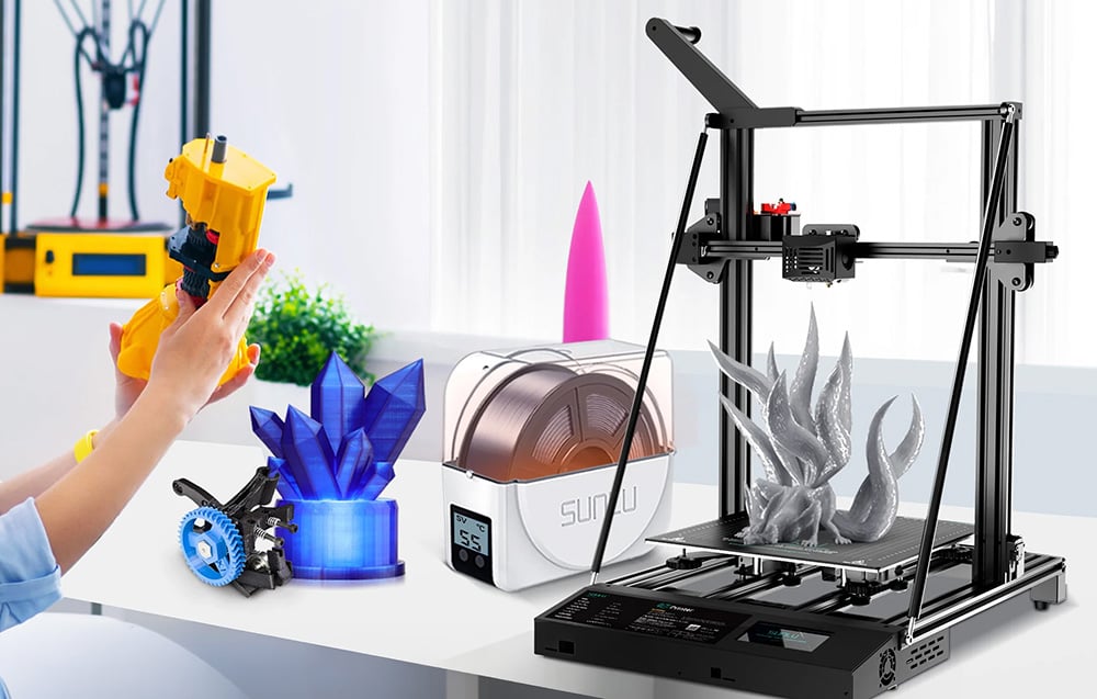 Forget about printing problems—dry filament means better results
