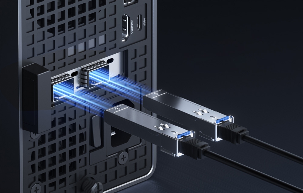 Modern ports and support for up to three 8K monitors