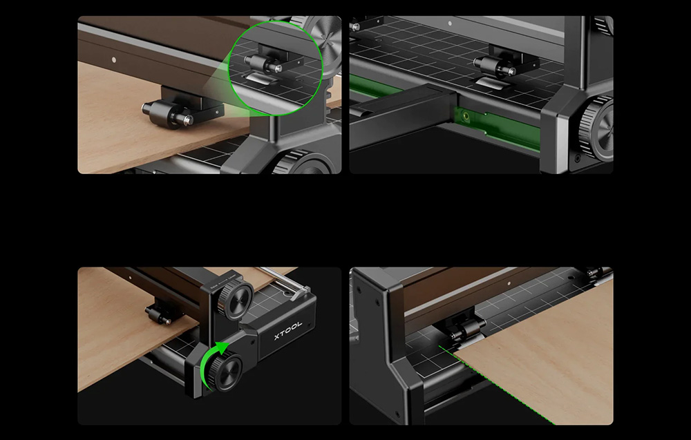 Automatic material feeding